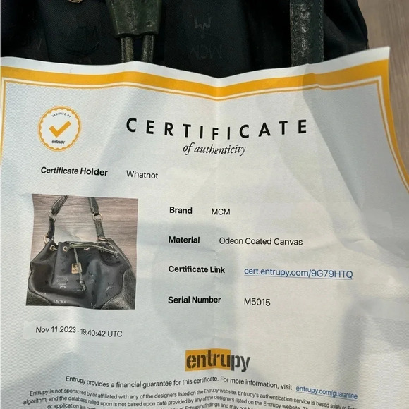 MCM BUCKET BAG LEATHER MEDIUM - Picture 7 of 14